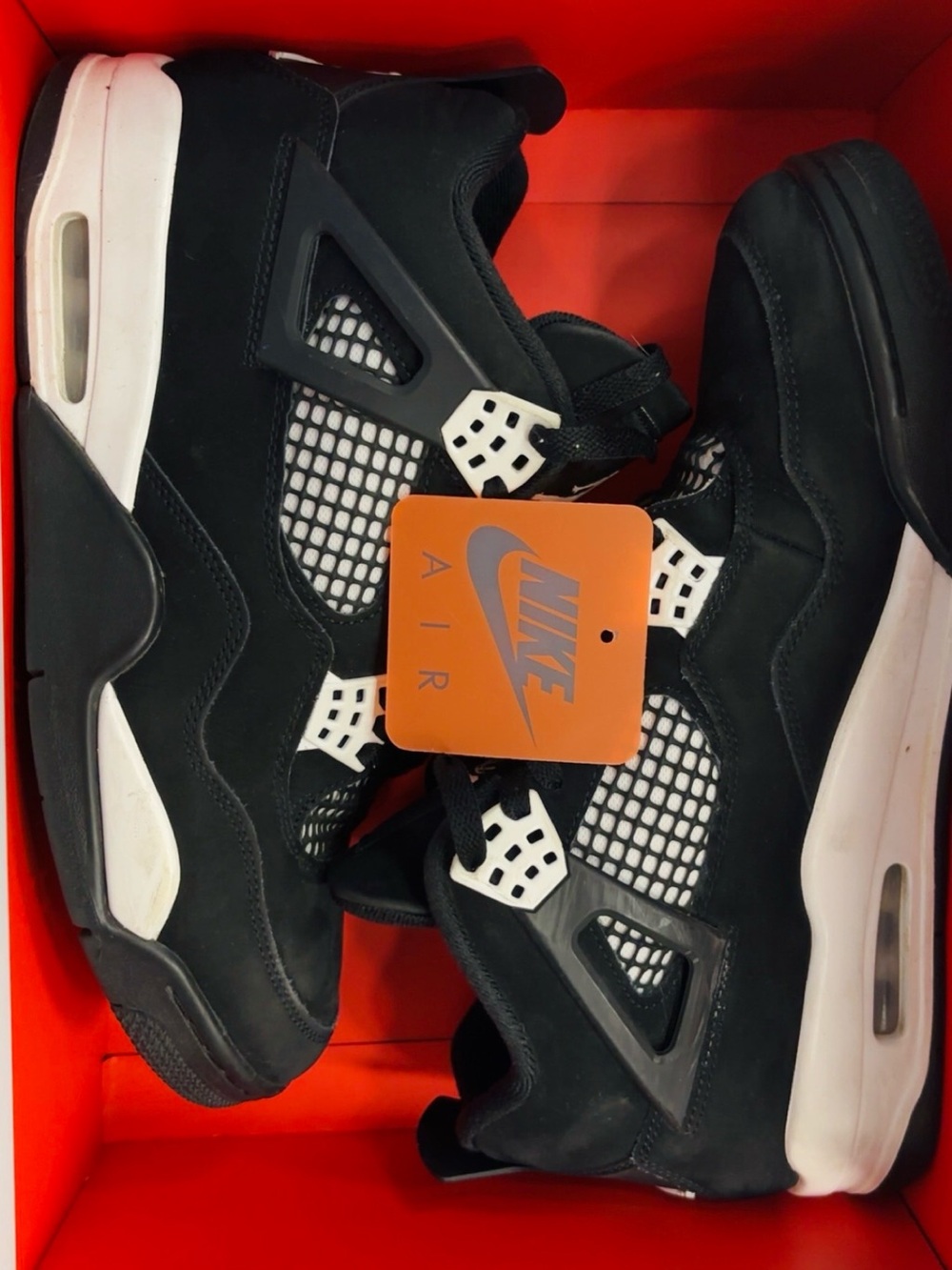 Jordan Black and White Retro Basketball Sneakers